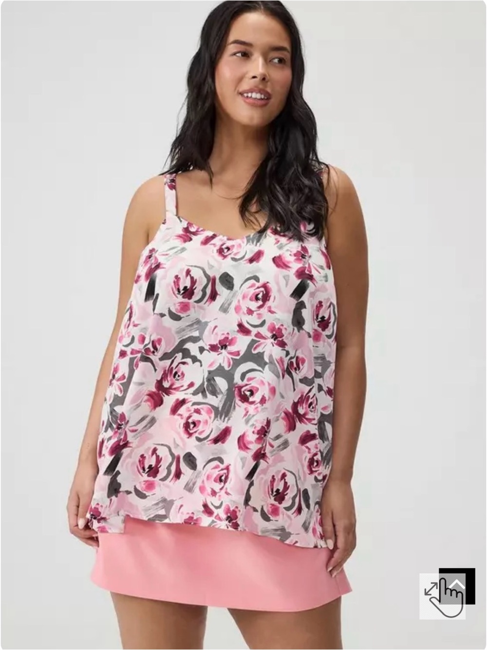 Torrid Sophie Georgette Swing Cami